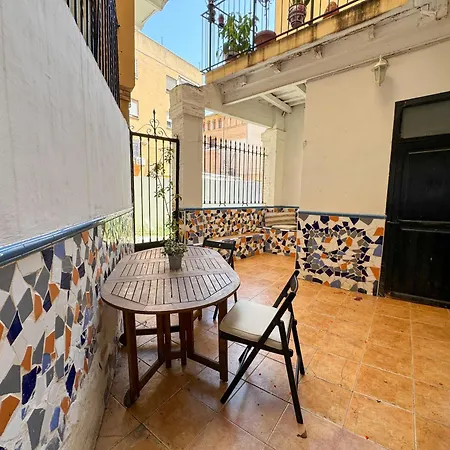 En El Centro Con Terraza Vintage Apartamento *